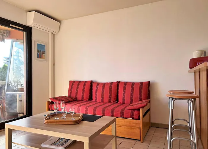 Climatise Avec Terrasse Et Parking Pres De La - Fr-1-251-202 * Le Lavandou